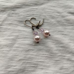 Real pink freshwater pearls